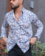 VOZIA Clore Floral Printed Shirt 1