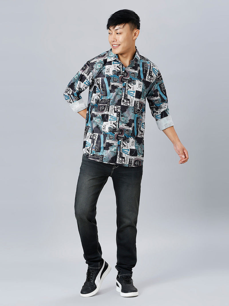 Porto Printed Men's Shirt 8