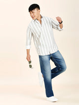 Wolver Striped Men's Shirt 1