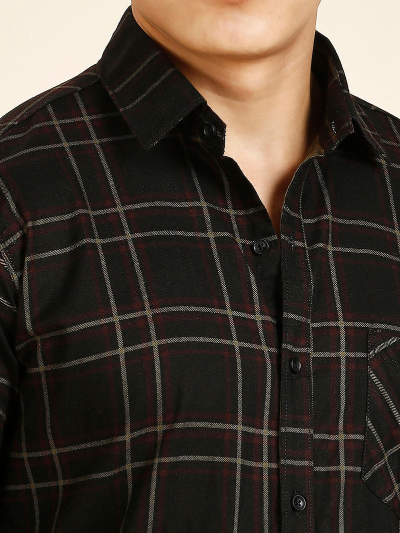 Radiant Checked Men's Shirt 5