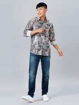 Lyon Printed Men's Shirt 5