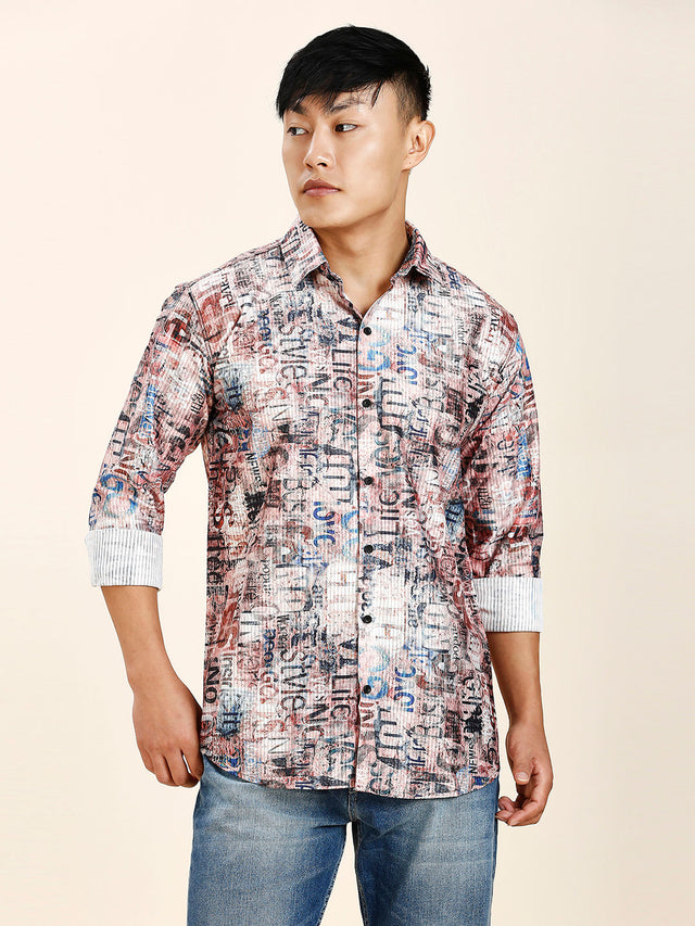 KraKow Printed Men's Shirt — TryBuy®