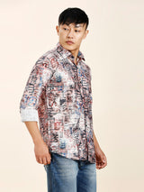 KraKow Printed Men's Shirt 6