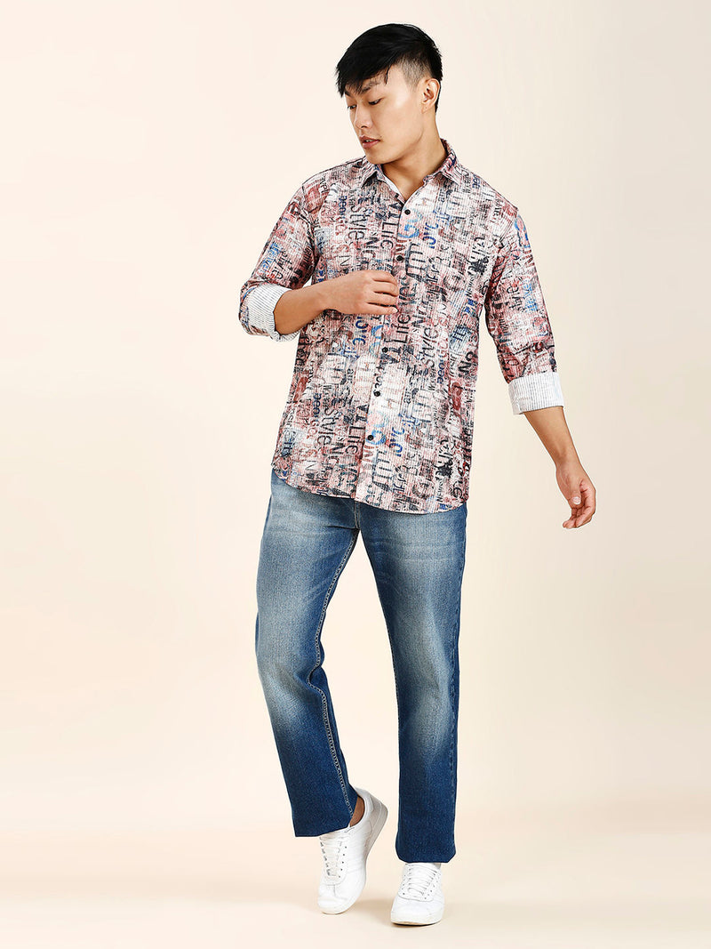 KraKow Printed Men's Shirt 8