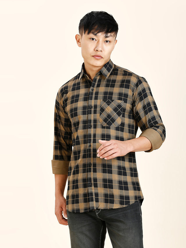 Mesa Checked Men's Shirt — TryBuy®