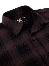 Sleek Checked Men's Shirt 2