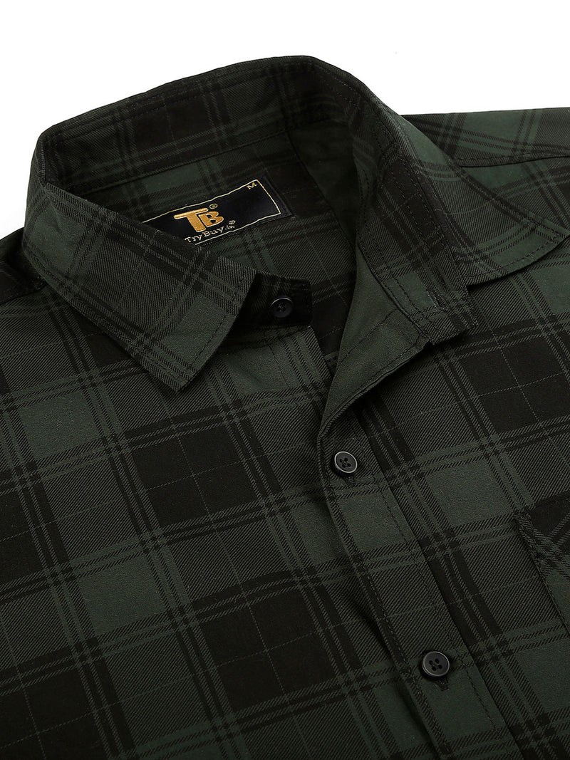Serene Checked Men's Shirt 2