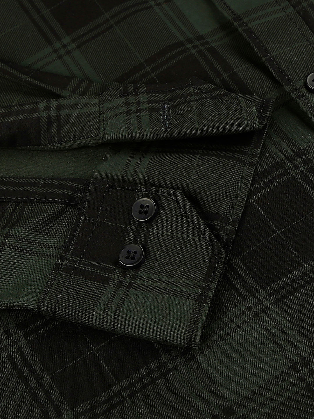 Serene Checked Cotton Shirt for Men