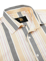 Dazzling Striped Men's Shirt 2