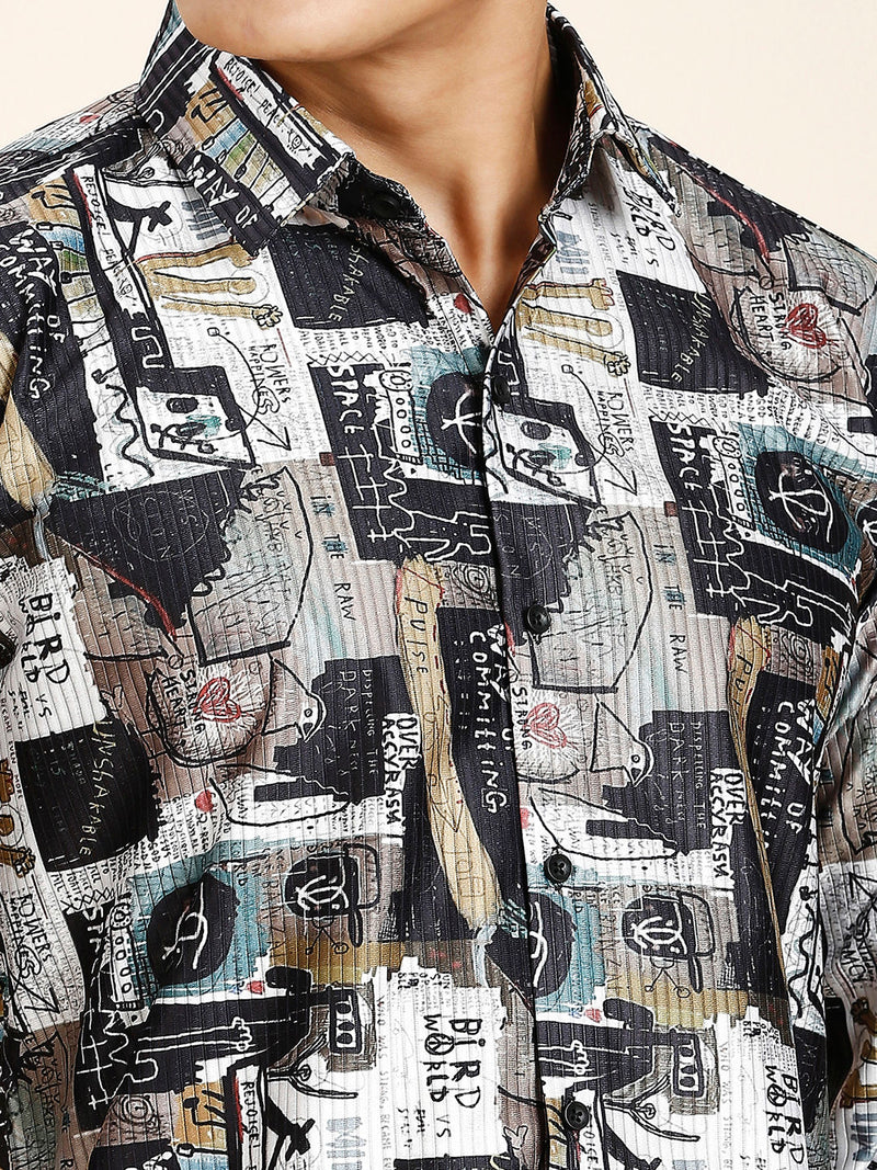 Turin Printed Men's Shirt 2