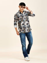 Turin Printed Men's Shirt 5