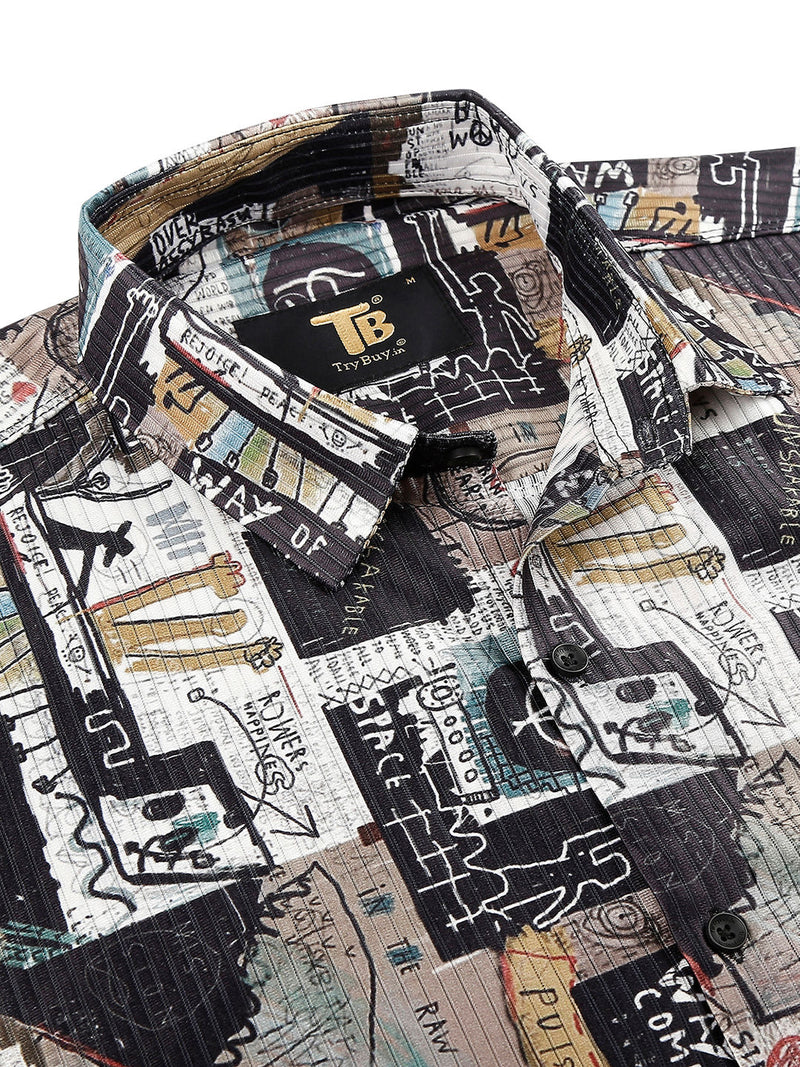 Turin Printed Men's Shirt 3