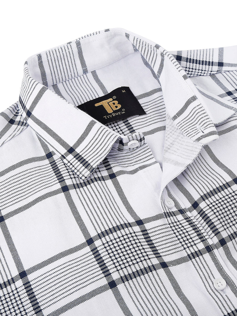 Vintage Checked Men's Shirt 8
