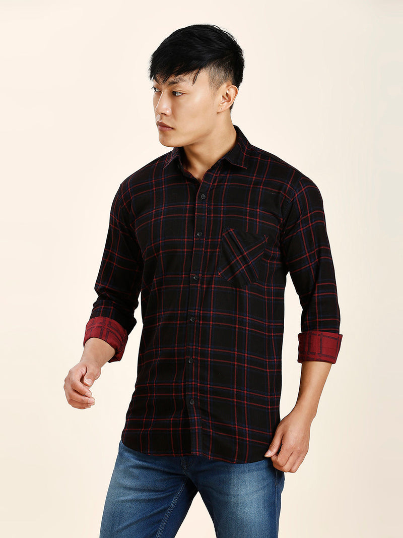 Angeles Checked Men's Shirt 8