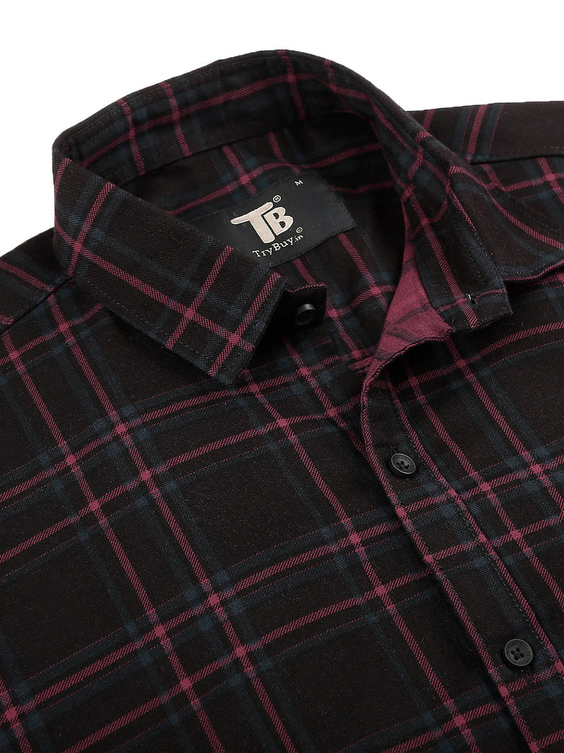 Angeles Checked Men's Shirt 4