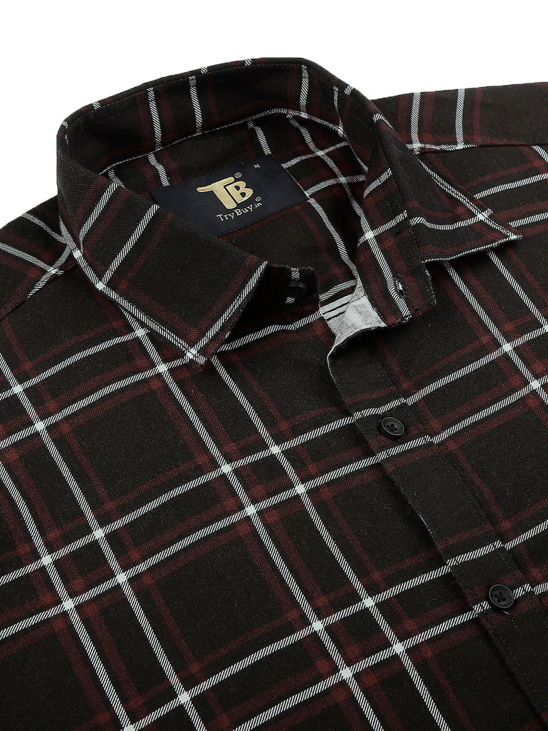 Drag Checked Men's Shirt 7
