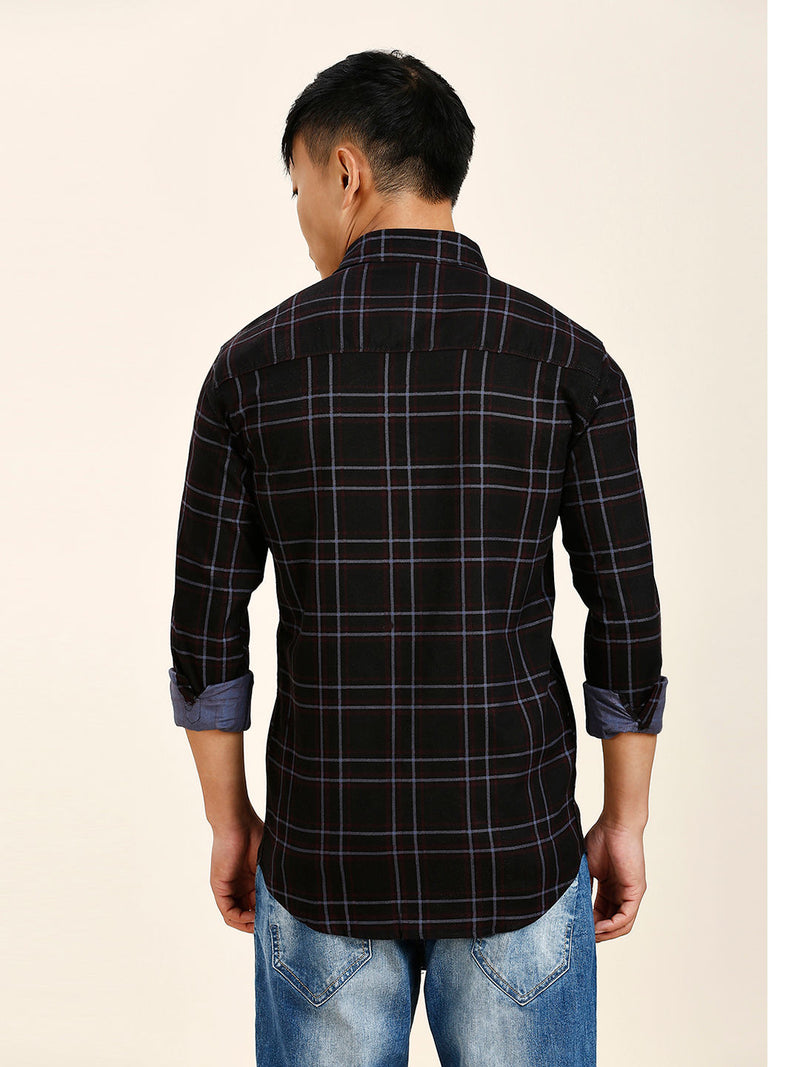 Denzy Checked Men's Shirt 8