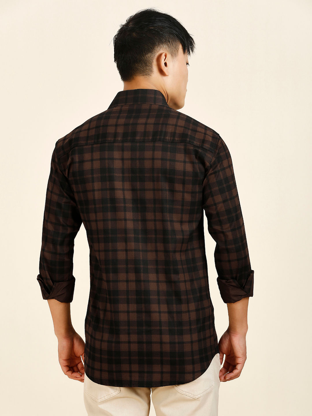 Rich Checked Cotton Shirt for Men