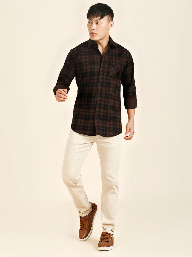 Rich Checked Men's Shirt 7