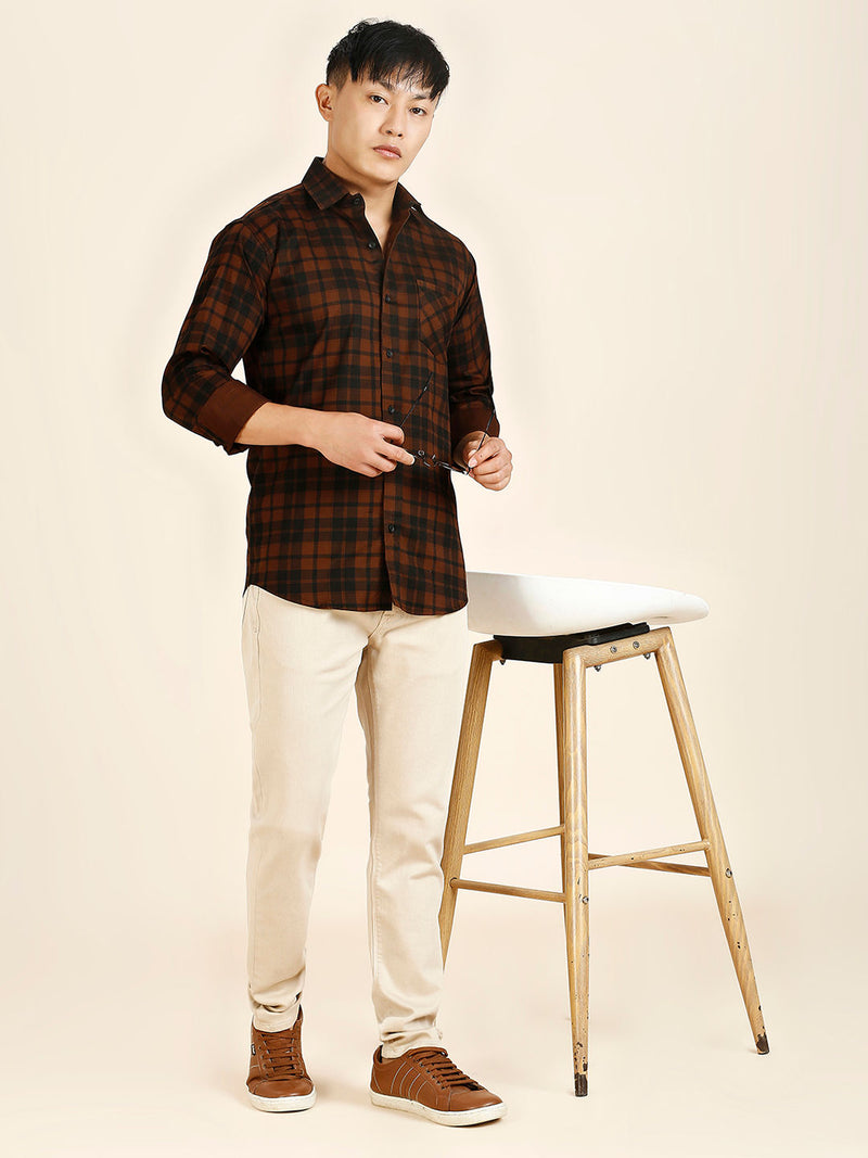 Rich Checked Men's Shirt 8