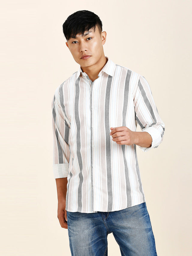 Wells Striped Men's Shirt — TryBuy®