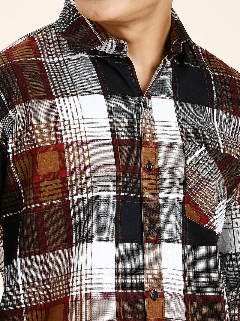 Creo Checked Men's Shirt 2