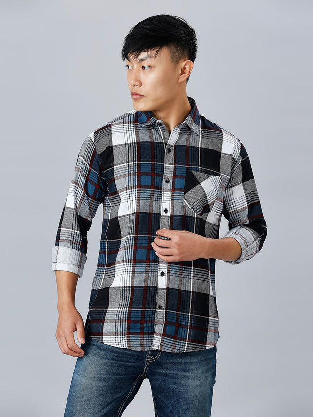 Miami Checked Men's Shirt — TryBuy®