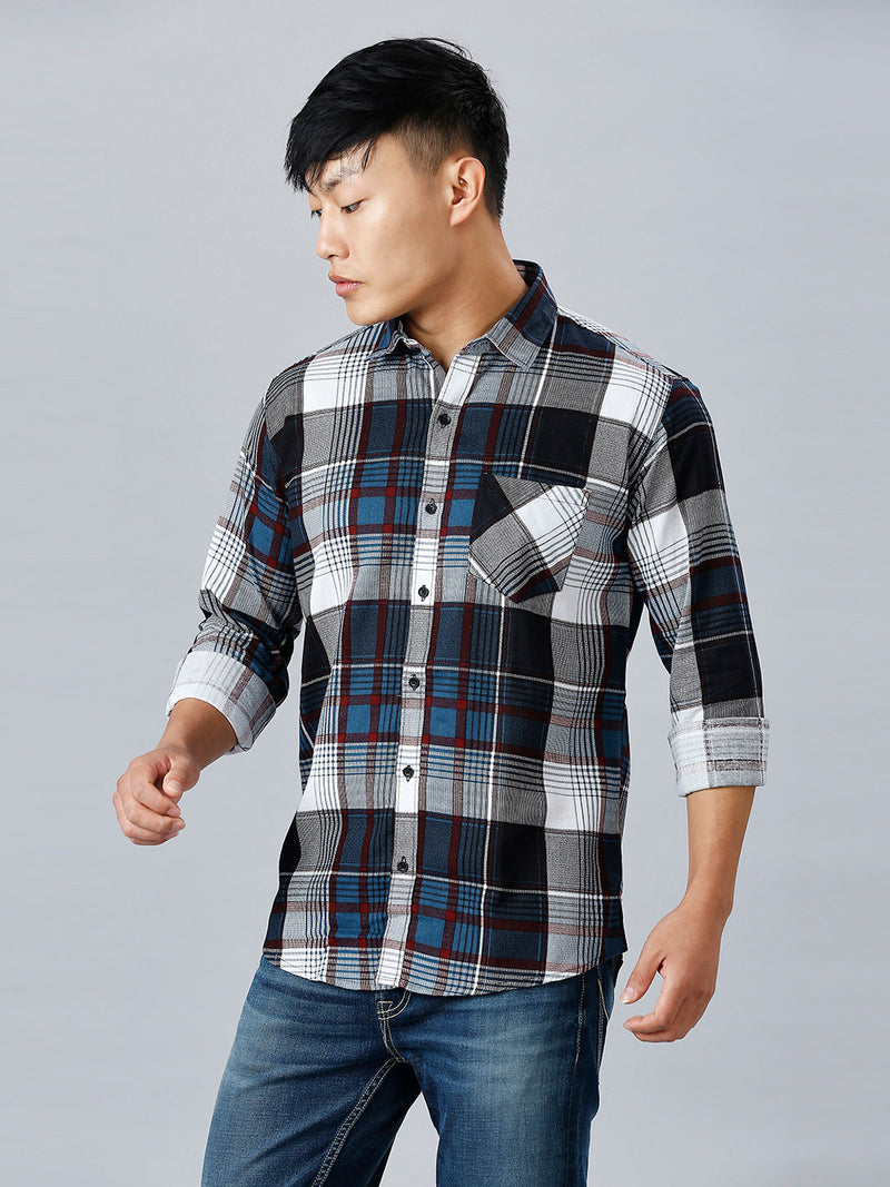 Miami Checked Men's Shirt 5