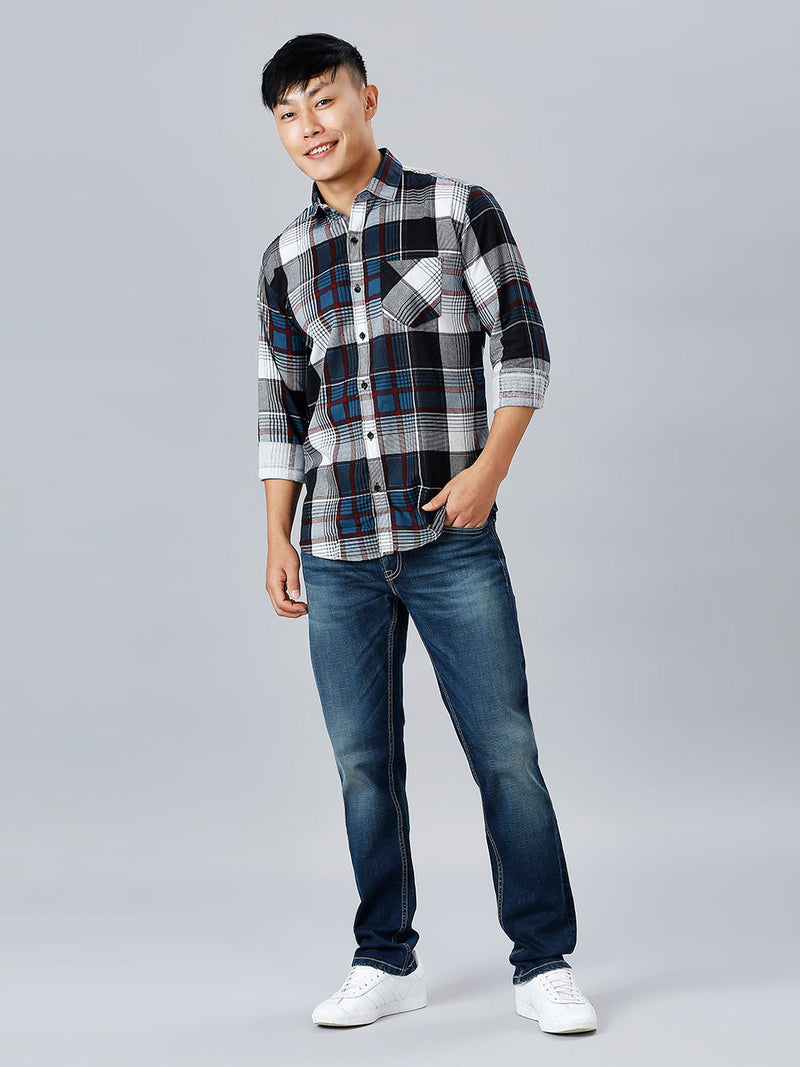 Miami Checked Men's Shirt 7