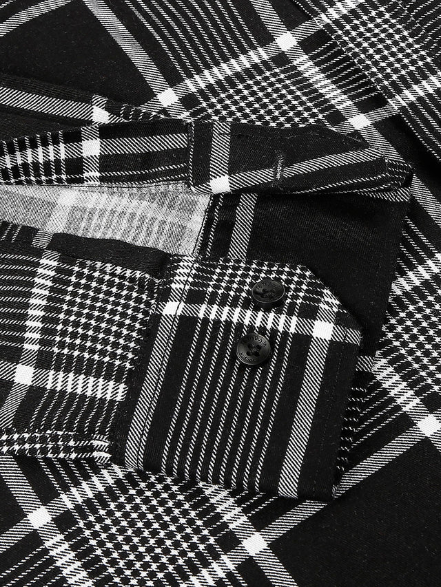 Urban Checked Cotton Shirt for Men - TB_449