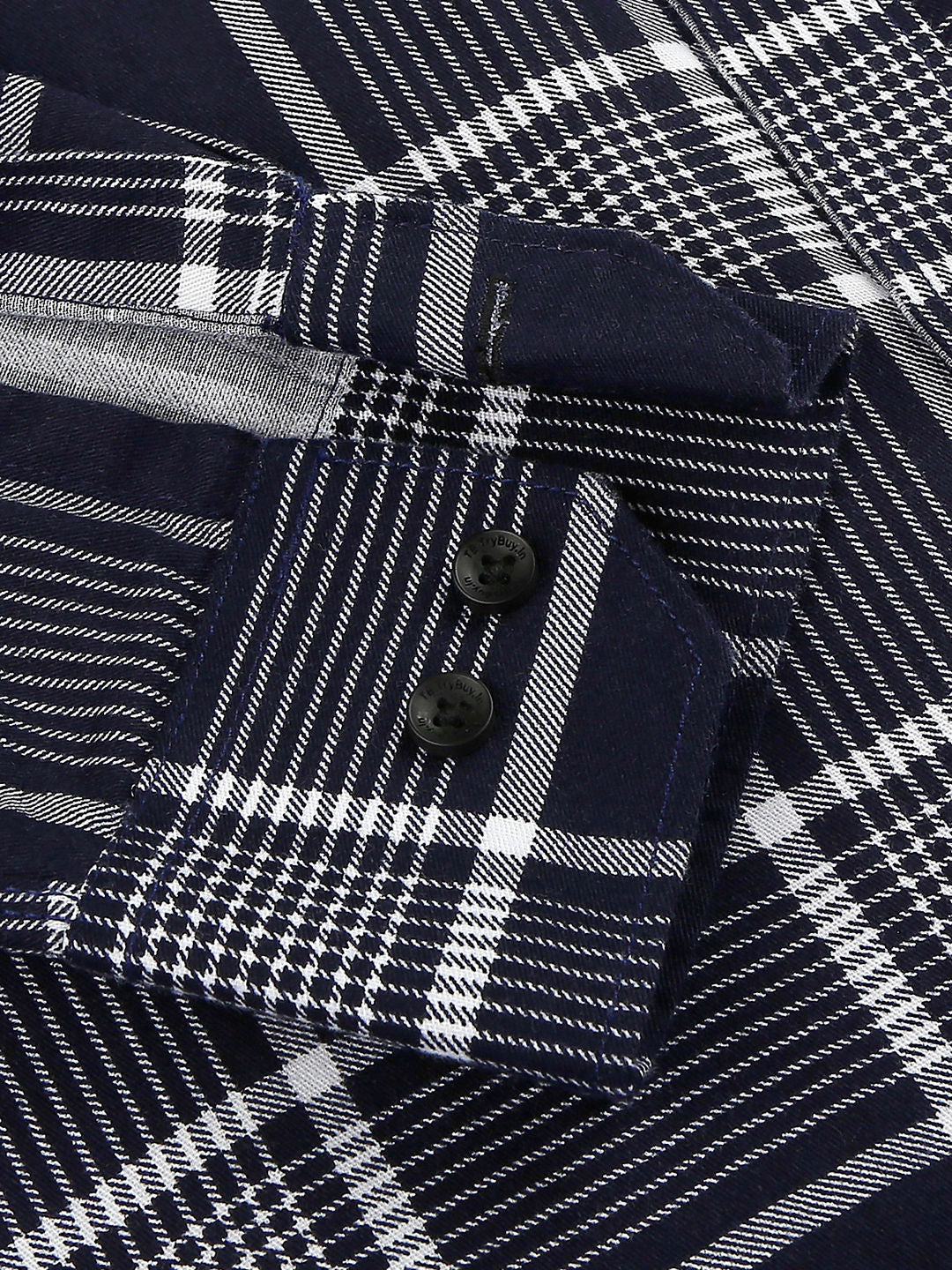 Earthy Cotton Checked Shirt for Men