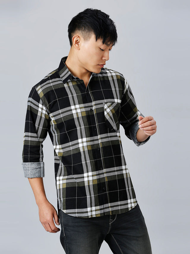 Zudiq Checked Men's Shirt — TryBuy®