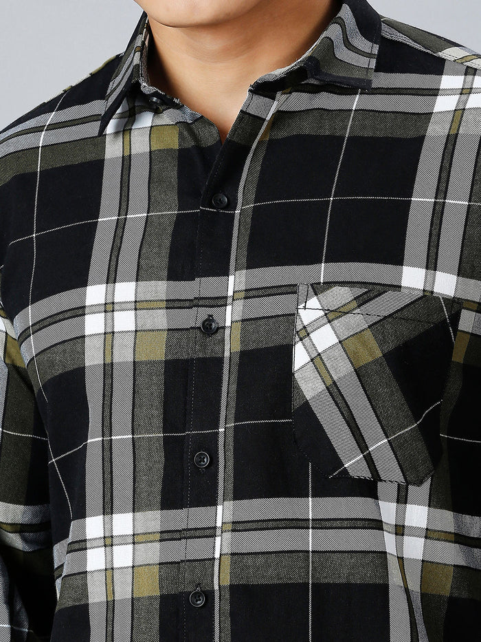 Zudiq Cotton Checked Shirt for Men 2