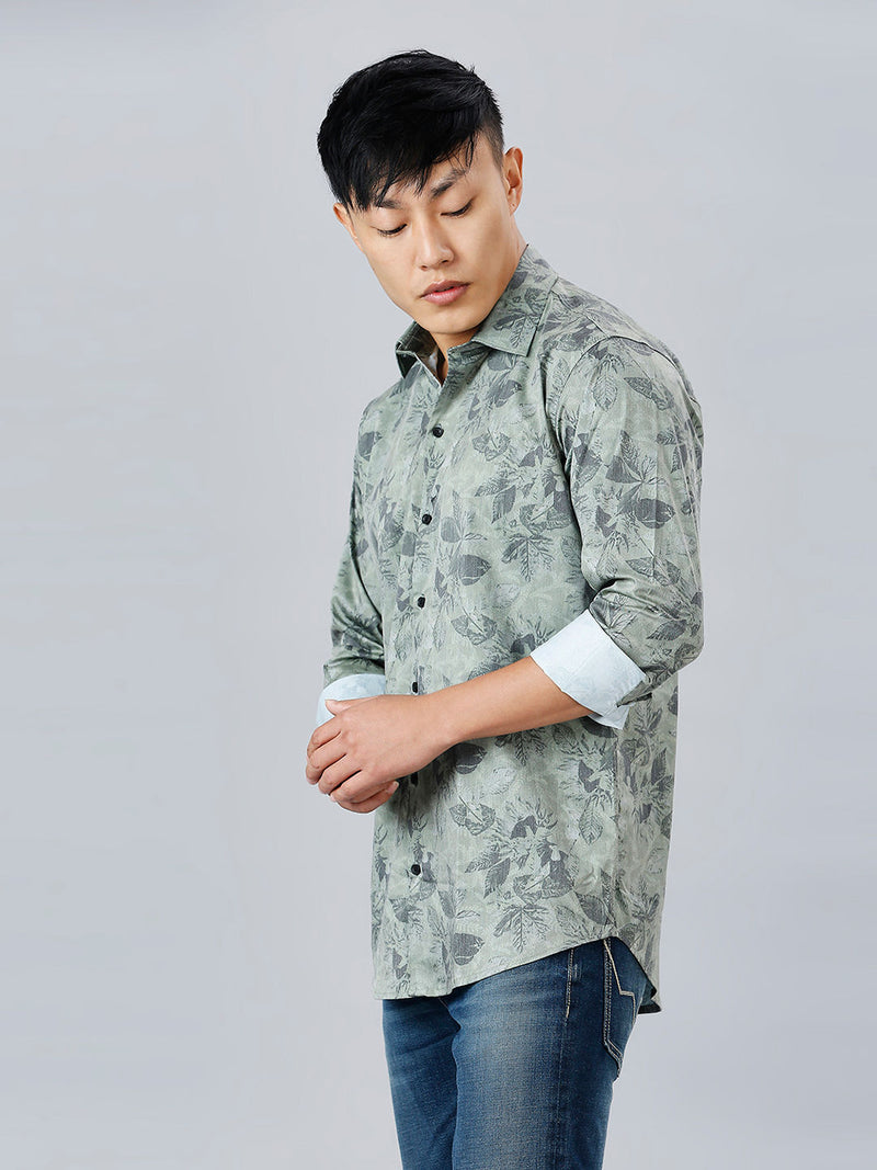 Kekhire Floral Printed Men's Shirt 9