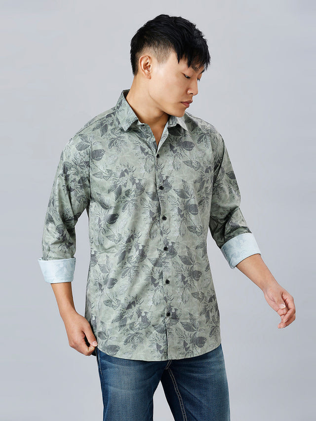 Kekhire Floral Printed Men's Shirt — TryBuy®