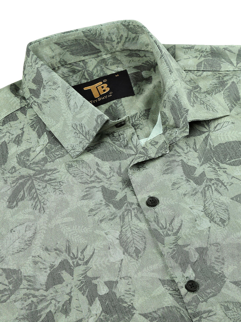 Kekhire Floral Printed Men's Shirt 4