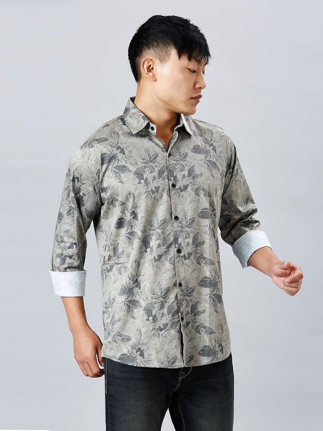Munich Floral Printed Men's Shirt — TryBuy®