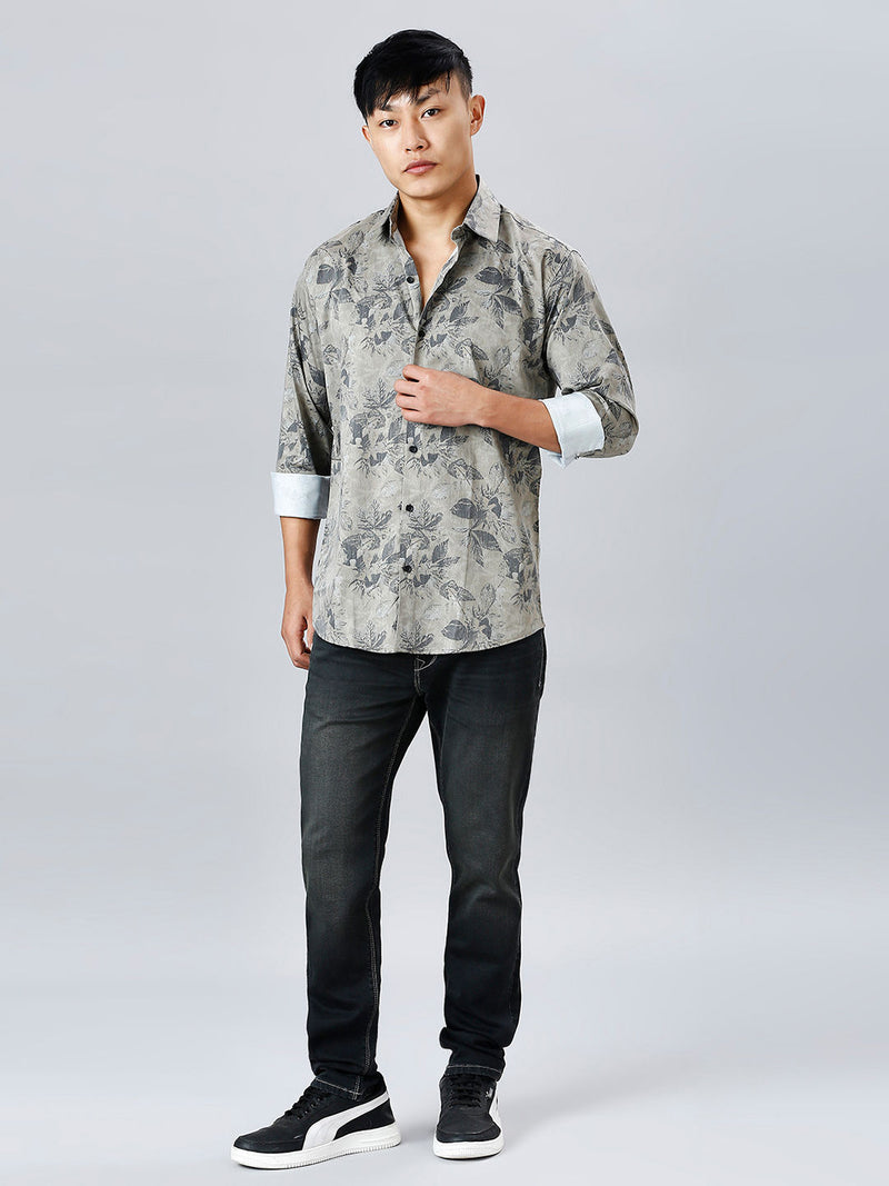 Munich Floral Printed Men's Shirt 4