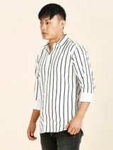 Bohemian Striped Men's Shirt 4