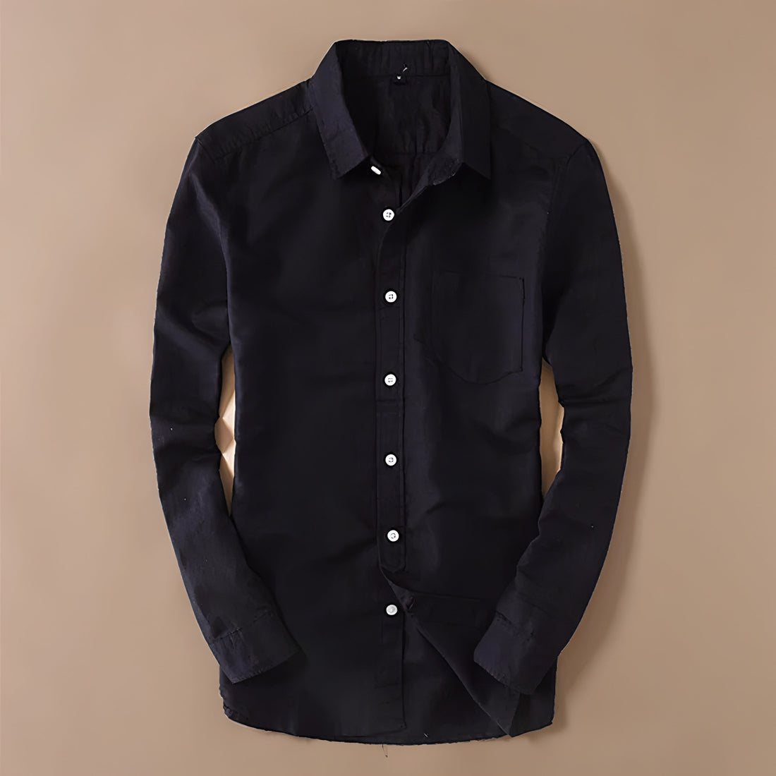Black Linen Shirt