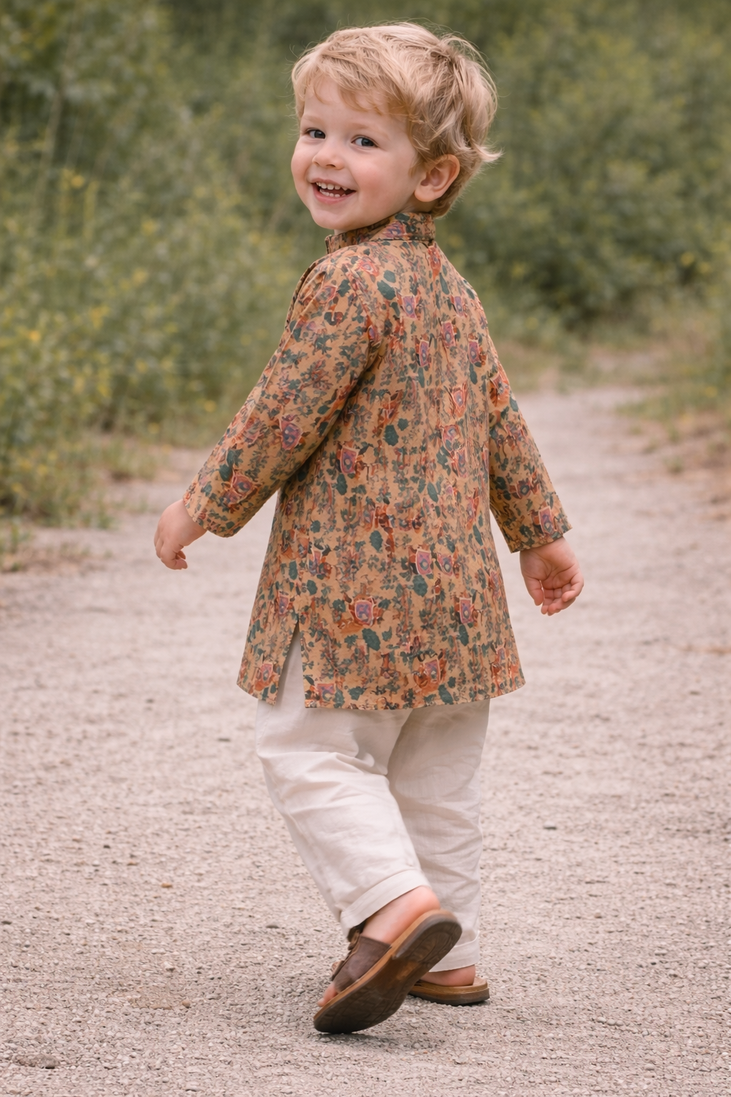 TryBuy TB_802_KID printed kurta product angle