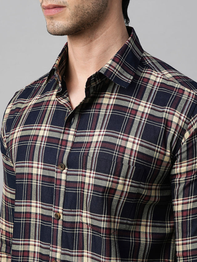 Max Cotton Checked Shirt for Men
