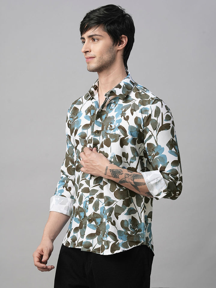 Ancona Printed Shirt for Men