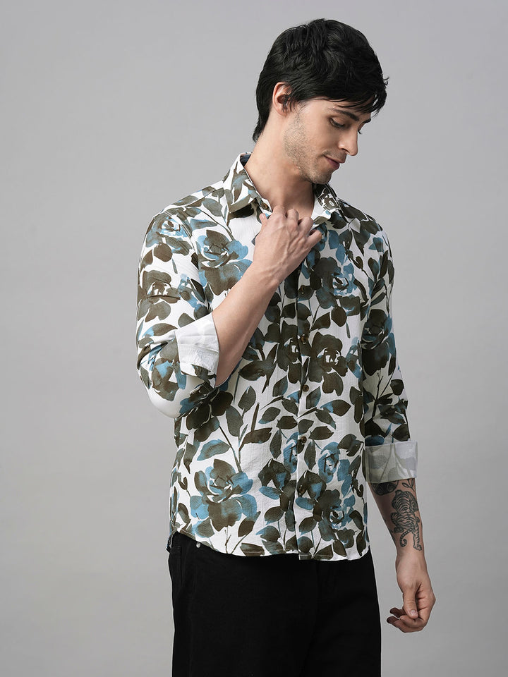 Ancona Printed Shirt for Men