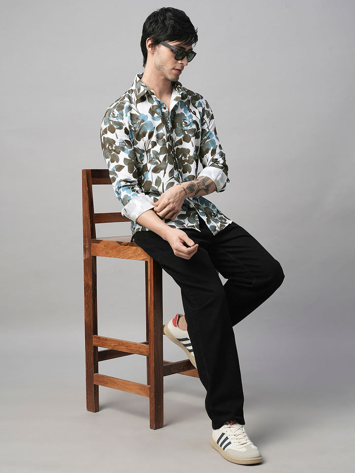 Ancona Printed Shirt for Men