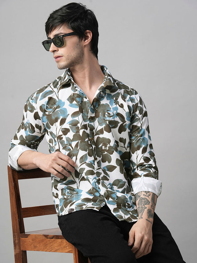 Ancona Printed Shirt for Men — TryBuy®
