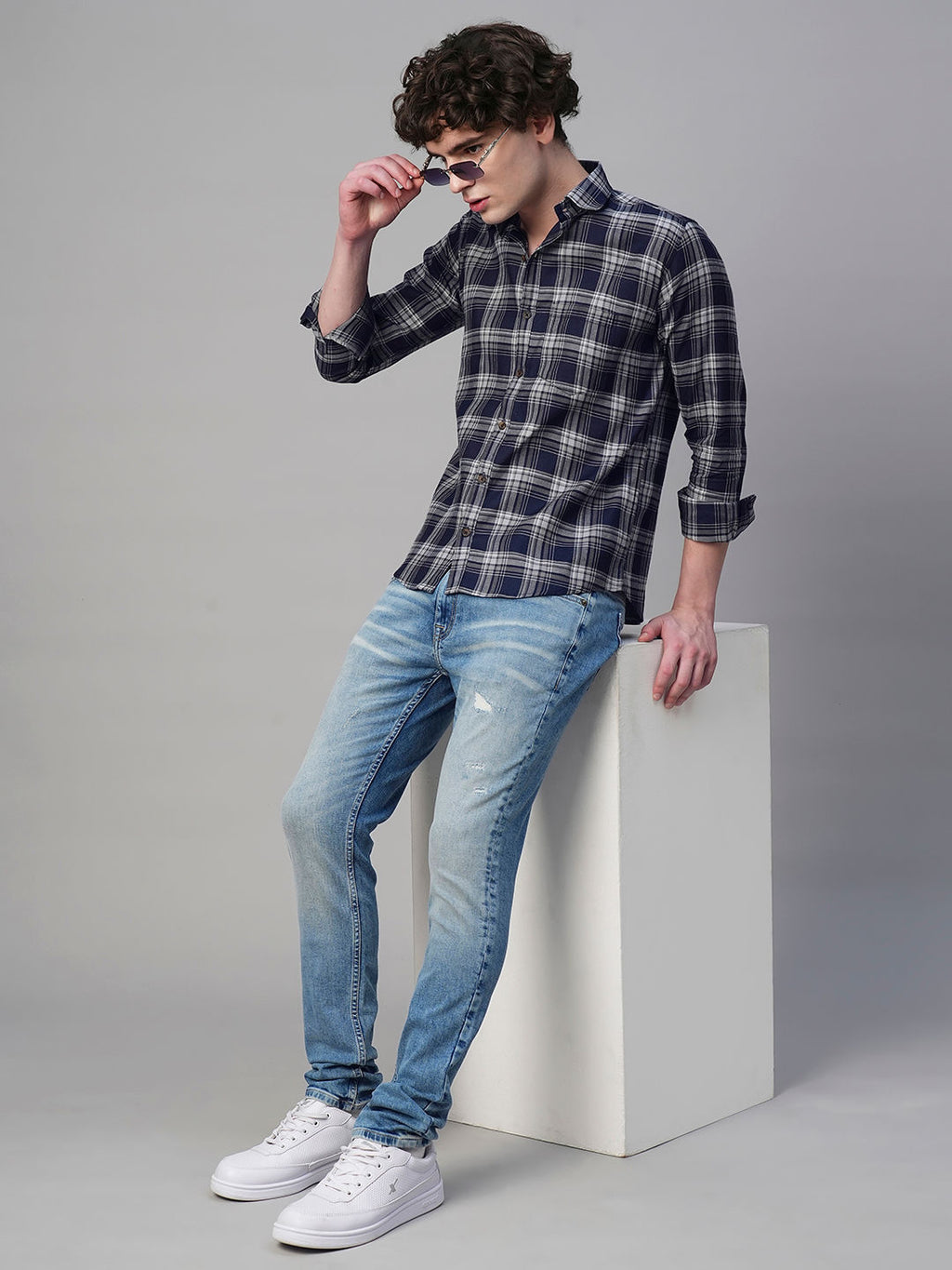Reims Checked Shirt for Men