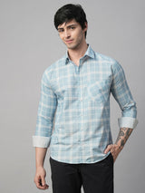 Light Checked Men's Shirt 3