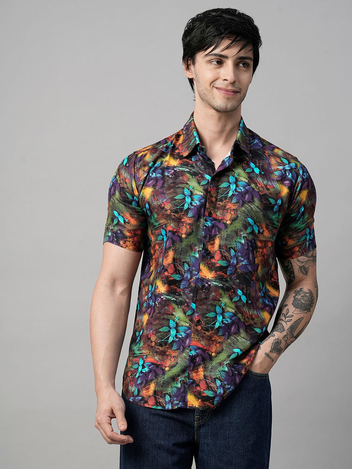 Occitanie Abstract Printed Shirts for Men