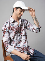 Arezzo Abstract Printed Shirts for Men 1